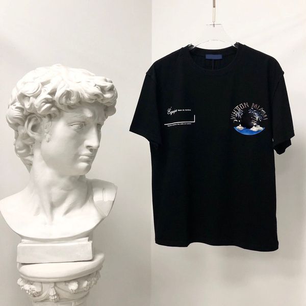 

men's plus tees & polos round neck embroidered and printed polar style summer wear with street pure cotton r32, White;black