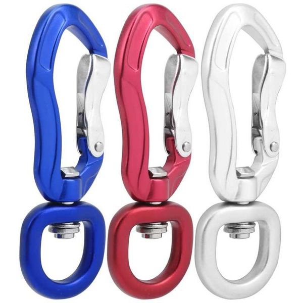 

cords, slings and webbing rotating carabiner outdoor spring universal hiking climbing hanging connection buckle accessories