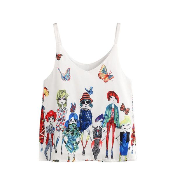 

women ladies boho beach summer holiday loose off shoulder vest blouse sleeveless casual femme vest camisa feminina # #t1g, White