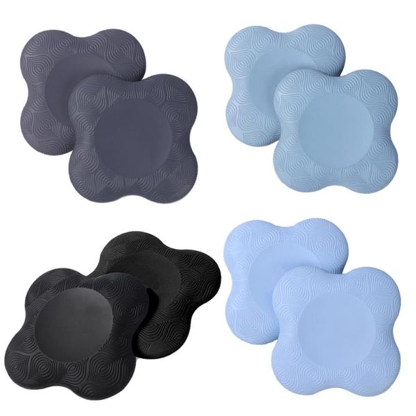 

elbow & knee pads 831c cushion extra thick for knees elbows wrist hands head pu yoga kneeling pad, Black;gray