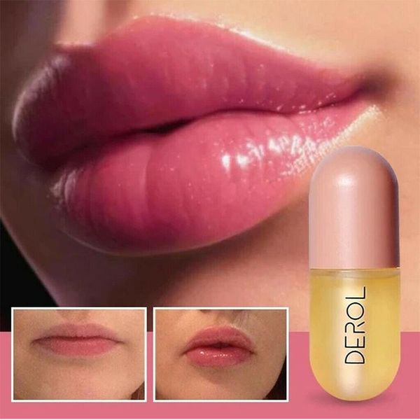 

lip gloss 5ml instant volumising lips plumper repairing reduce fine lines mask long lasting moisturizer care oil plump serum