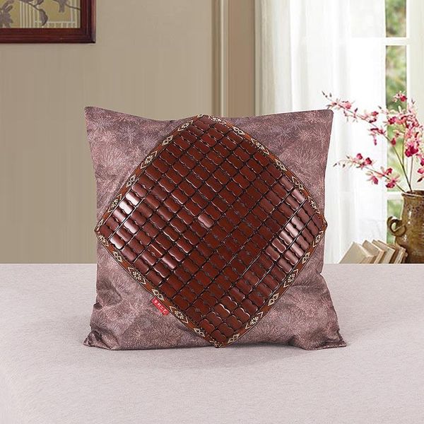 

summer cool bamboo cushion cover 60*60cm big size boster case no filling 1pc sofa decor home summer cooling chair cushion cover