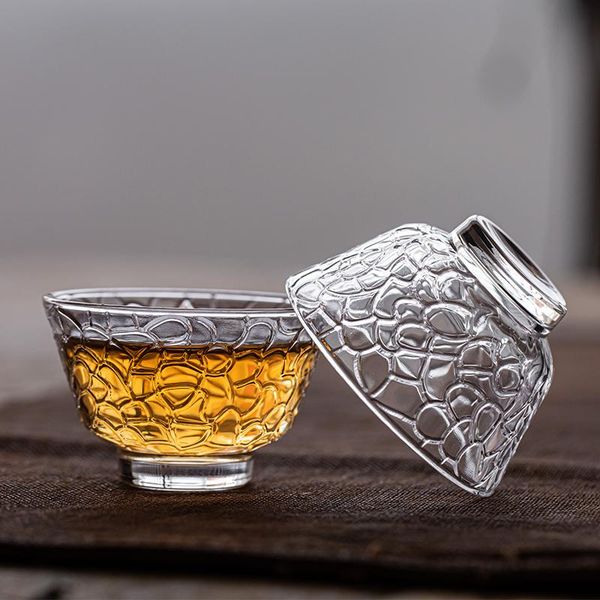 

wine glasses clear glass tea cup teacup drinkware 75ml