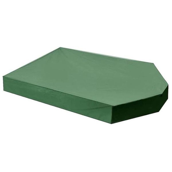 

boat-shaped sandbox cover, sandpit swimming pool protection cover, garden children's toy sandpit cover