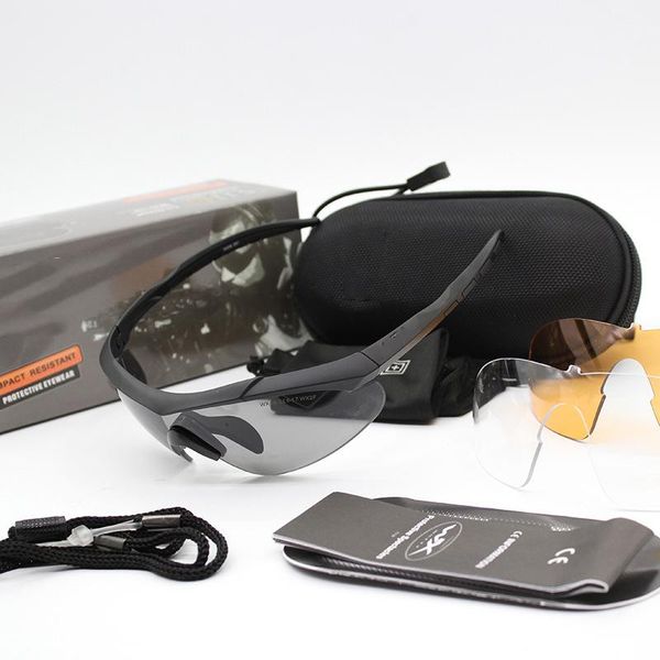 

sunglasses military version shooting goggles fans cs explosion-proof tactical glasses against wind and sand, White;black