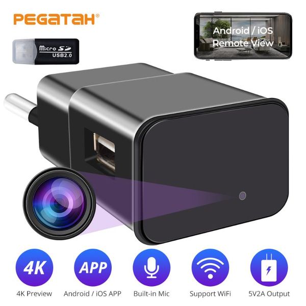 

mini cameras 1080p camera wifi surveillance with support remote viewing usb charger