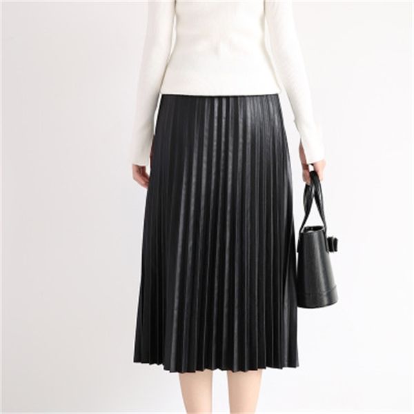 

2021 new fashion genuine sheep hide e37 uor1, Black