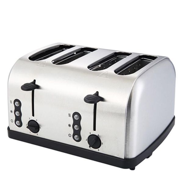 

bread makers restaurant stainless steel toaster electric 2/4/6 slicer bun for sale