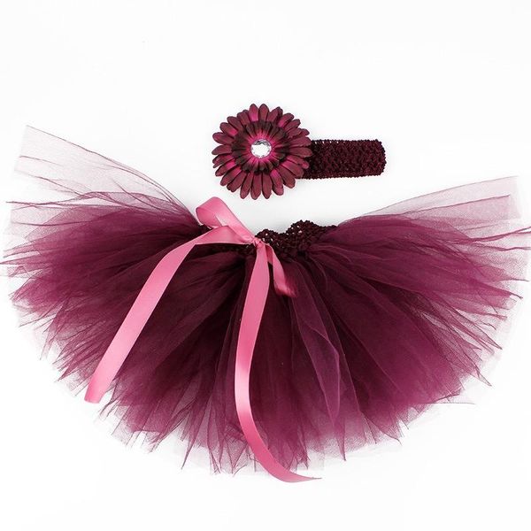 

baby tutu skirt + bow strap + girls head flower hair accessories 3pcs set pgraphy newborn kids dance skirts ing