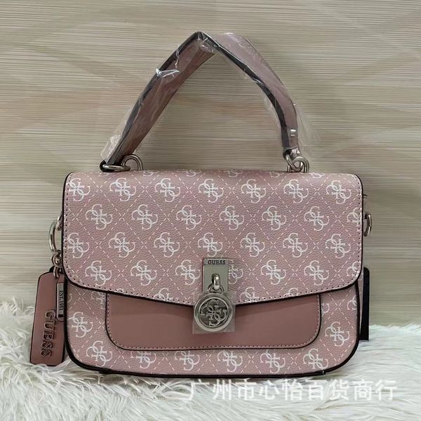 

g s new leisure goddess fansen series air texture simple printing fashion messenger handbag