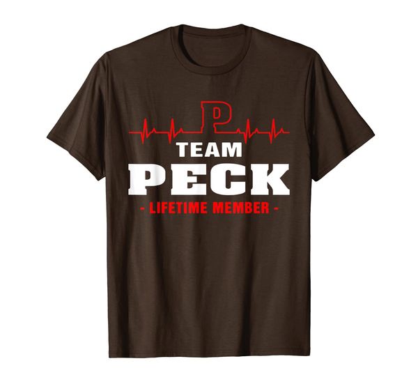 

Team Peck lifetime member shirt surname, last name gift T-Shirt, Mainly pictures