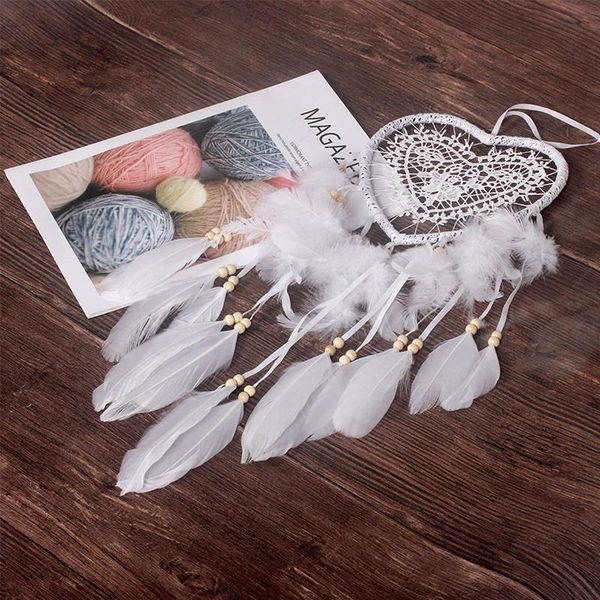 

decorative objects & figurines wind chimes dream catcher solid feather dreamcatcher girl birthday gift room decoration wall hanging decorati