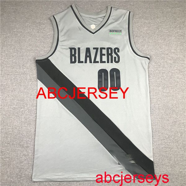 

00# anthony 2021 gray basketball jersey embroidery xs-5xl 6xl, Black