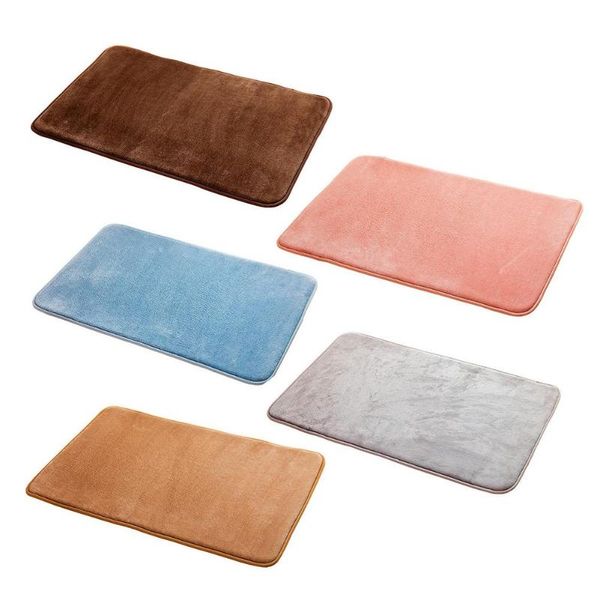 

cushion/decorative pillow thicken non-slip carpet fleece rug solid mats doormat water absorption simple kitchen toilet sofa bedroom living r