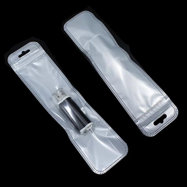

dhl clear white pearl lustre bag resealable plastic packaging bags with hang hole electronic accessories party pouch