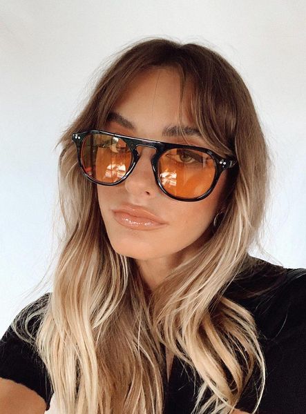 

sunglasses ypay fashion retro polycarbonate black for men and women uv400, White;black