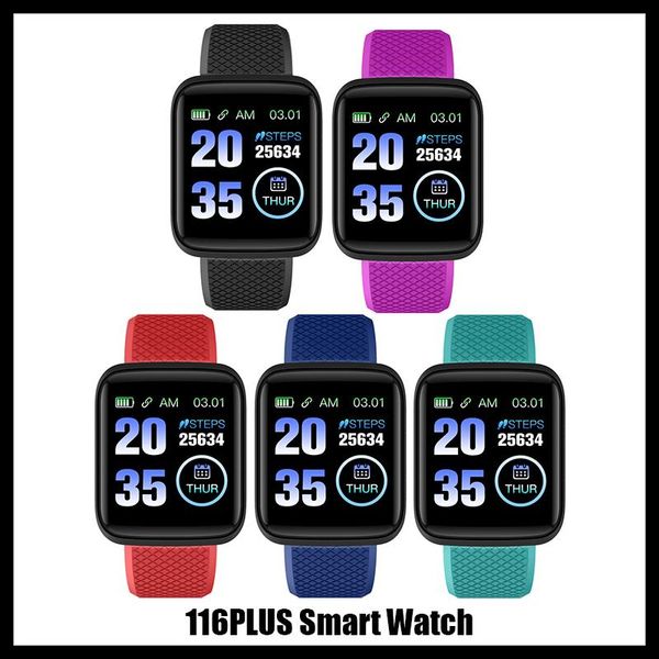 

fitness tracker id116 116 plus smart bracelet with heart rate smart watchband blood pressure wristband for fitbit mi band 116plus