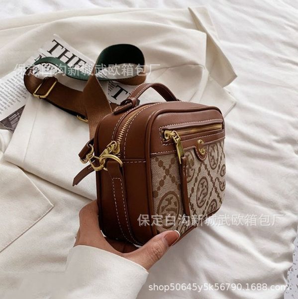 

luxury design new pillow leather canvas contrast messenger bag luxury purses