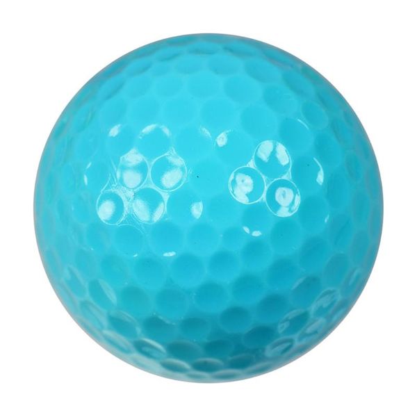 

golf balls 12pcs practice double layer durable random color training for outdoor