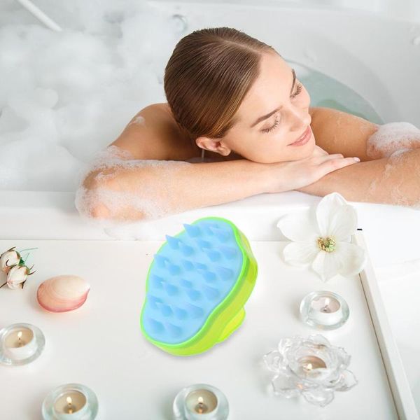 

multi-function scalp body massage brush washing comb shampoo shower brush