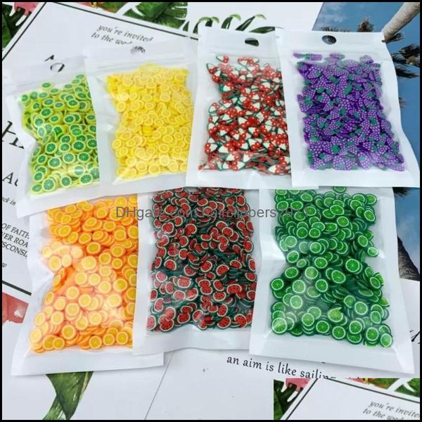 

nail art decorations & salon health beauty diy soft y decoration lip gloss manicure base glue cartoon fruit piece filler manual drop deliver, Silver;gold