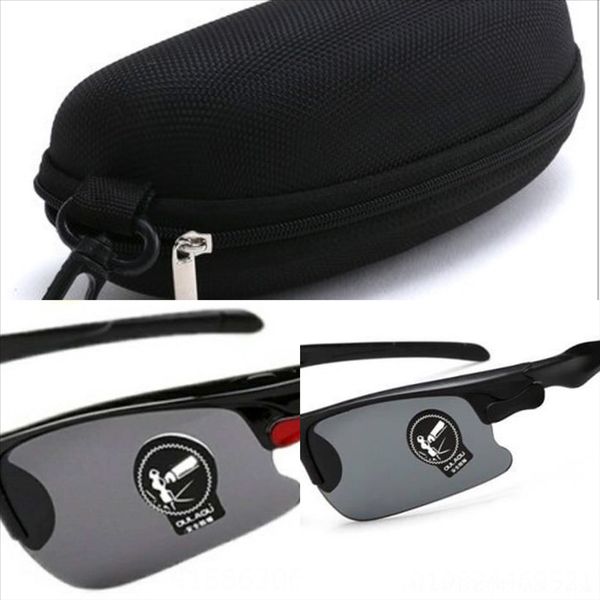 

QtF 3106 outdoor driver driving Polarized Sports Sun night Outdoor sports sun Night vision goggles sun glassesvision glasses riding, White;black
