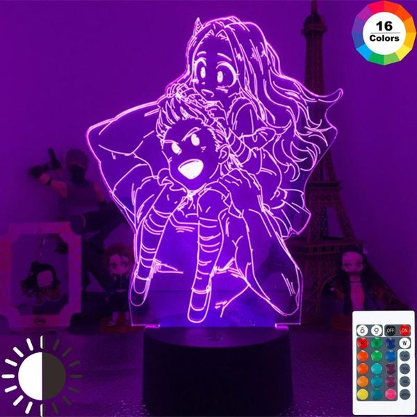 

night lights anime my hero academia hitoshi shinso lamp for 3d led usb light room deco birthday gift valentines day toy