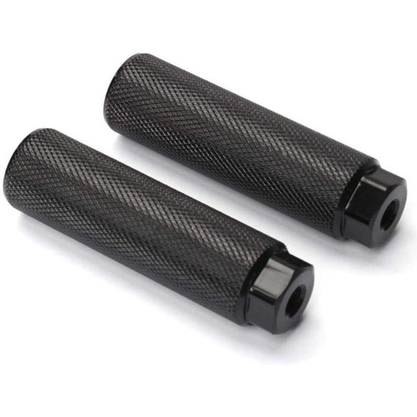 

bike pedals 1 pair practical pedal back axle cylinder foot lever mountain accessory for outdoor (black)