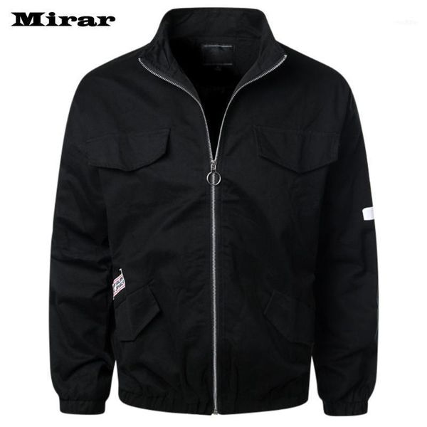 

men winter long sleeve warm zip pocket slim coat outwear wind jacket1, Black;brown