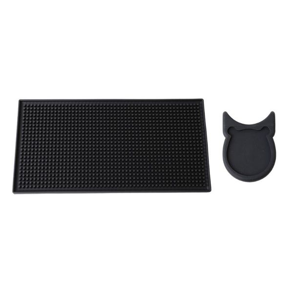 

cell phone mounts & holders useful guitar deskrack bracket anti-skid mat (black)