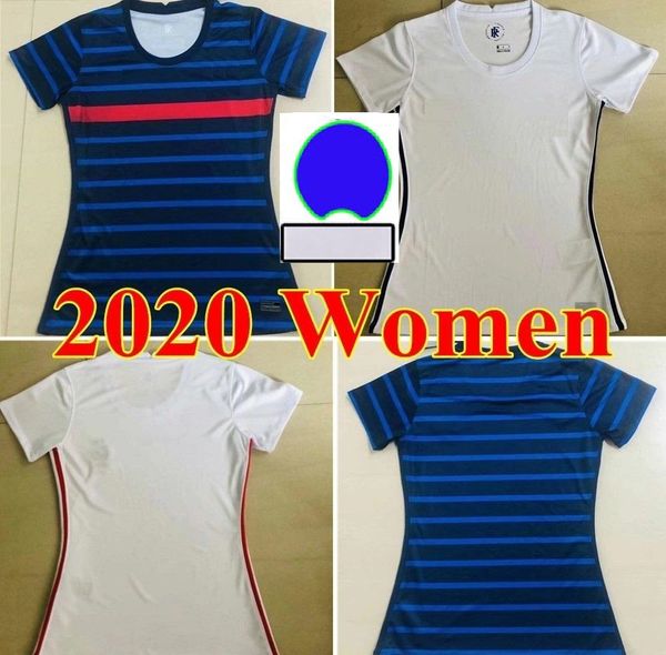 

2021 home away kits france soccer jerseys 20 21 mbappe griezmann girls jersey uniforms pogba ndombele kante women football shirt, Black;yellow
