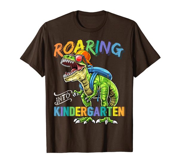 

Roaring Kindergarten Dinosaur T Rex Back to School Shirt Boy, Mainly pictures