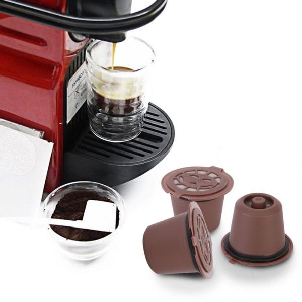 

coffee filters 3pcs/pack use plastic refillable reusable compatible with refill
