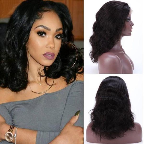 

synthetic wigs women lace front short wig curly naturral black daily shoulder length for