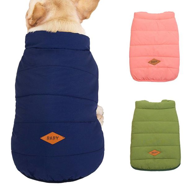 

new keep warm dog coat winter dog jacket clothing puppy down coat winter vest cat clothes chihuahua pug small clothes