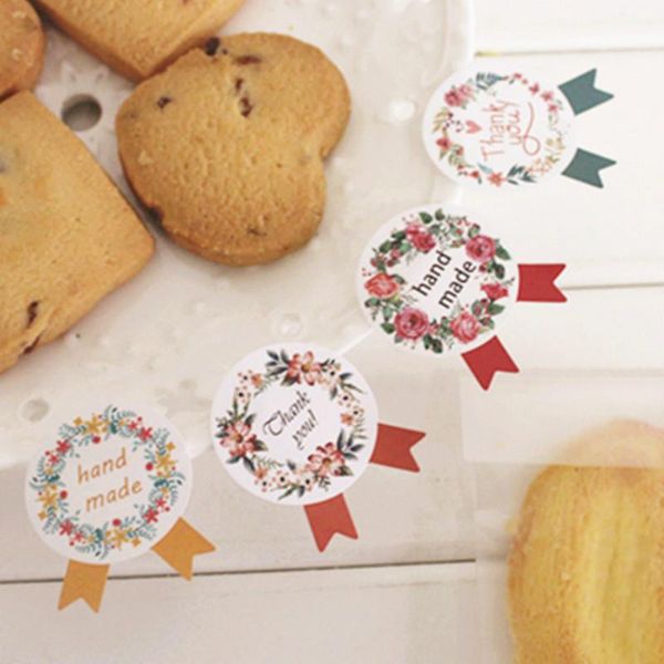 

baking & pastry tools 600 pcs/lot merry christmas package seal sticker tree gift label scrapbooking for party decoration