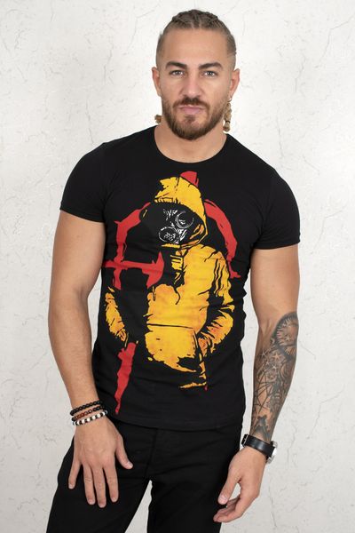 

black men 's tee shirt 2002041 z8ff, White;black