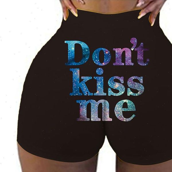 

new summer shorts slim womens short pants print outdoor sports elastic waist office lady mid fashion, White;black