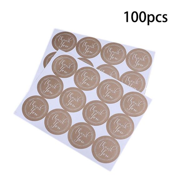 

gift wrap 1200pcs round thank you for your order sticker heart thanks shopping small shop local handmade label sticker-gold