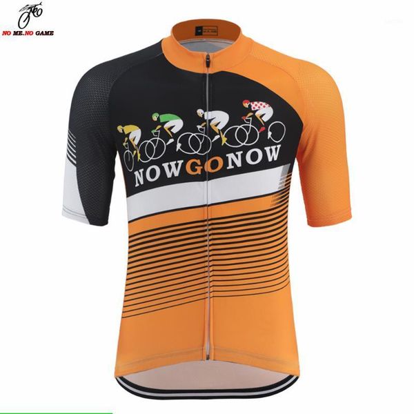 

racing jackets summer orange tour race cycling jersey short sleeve men retro wear road bicycle clothes mtb shirt bike clothing1, Black;red
