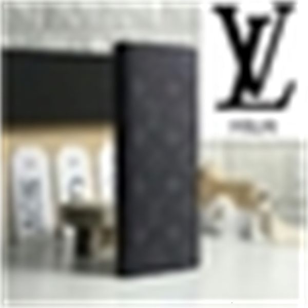 

m61697 classic vintage print wallet real leather compact long wallets chain wallet pouches key card holders phone cases, Red;black