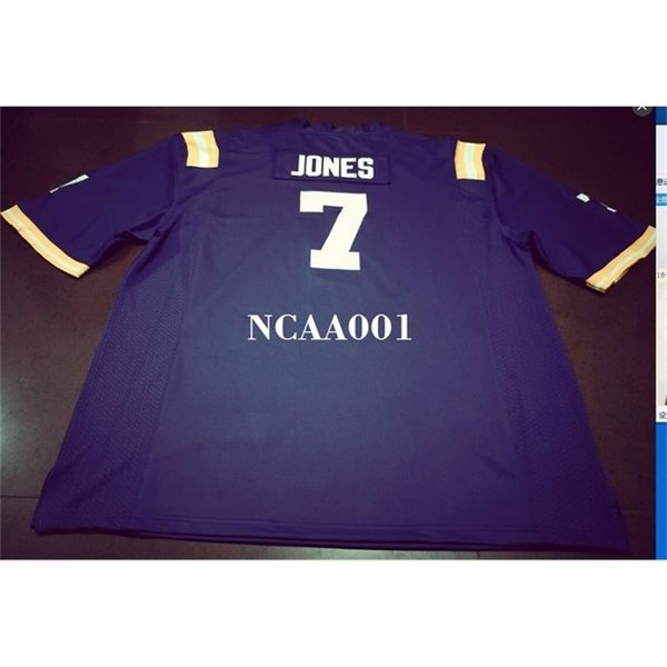 

668 # 7 bert jones lsu tigers alumni college jersey size s-4xl or custom any name or number jersey, Black