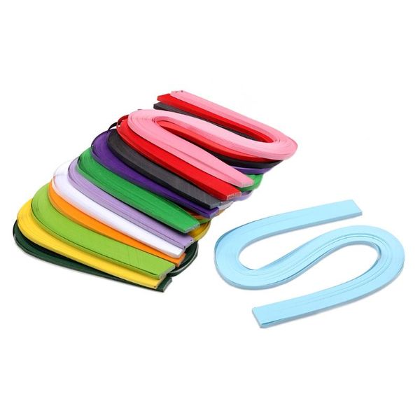 

gift wrap 120 stripes quilling paper 5mm width solid color origami diy hand crafts
