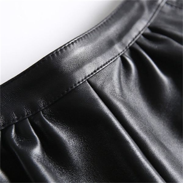 

2021 new fashion genuine sheep leather g4 shorts ns1x, White;black