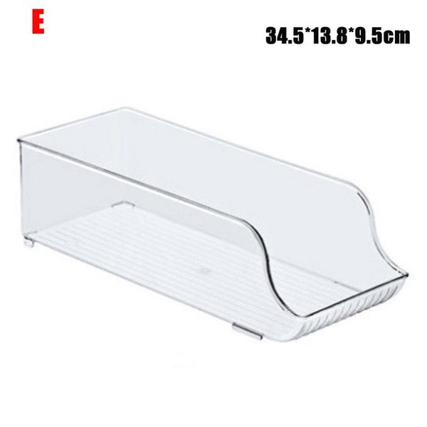 

storage bottles & jars refrigerator organizer bins stackable fridge organizers box with cutout handles for er cabinets myding