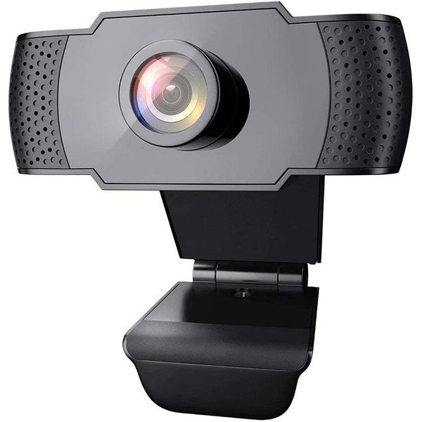 

webcam with microphone 1080p usb hd light autofocus 30fps web cam camera live streaming for video calling works pc computer game