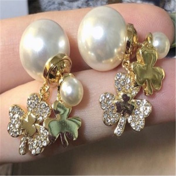 

new april grass pearl earrings black friday deals, Silver