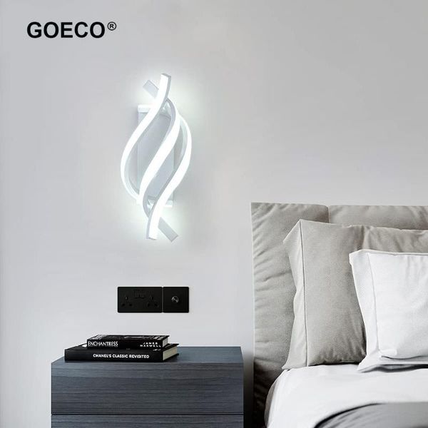 

wall lamp modern led light nordic rotation for living room bedroom bedside aisle corridor home decor lighting fixture