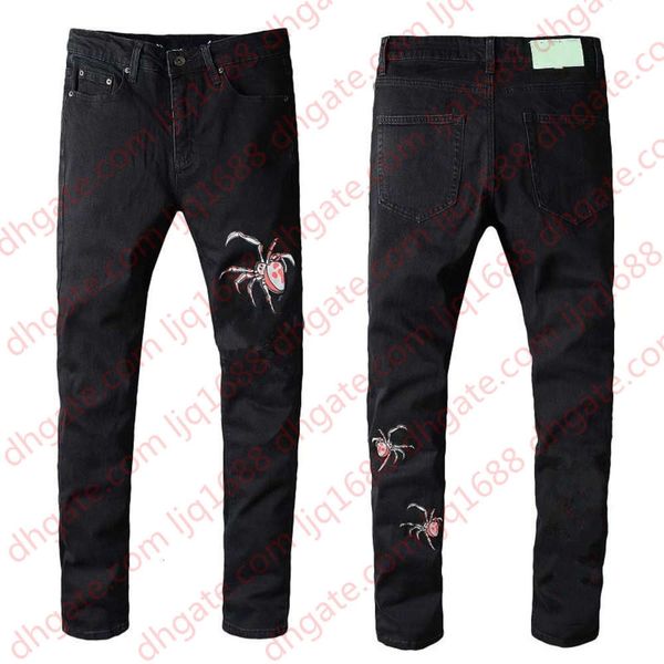 

skinny jeans straight biker skinny new designer style lugu famous brand mens washed design casual slim sunmmer lightweight stretch, Blue