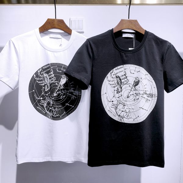 

2021 fashion mens t shirt summer short sleeve european american 3d printing t-shirt men women couples casual clothes large size m-3xl3#25, White;black
